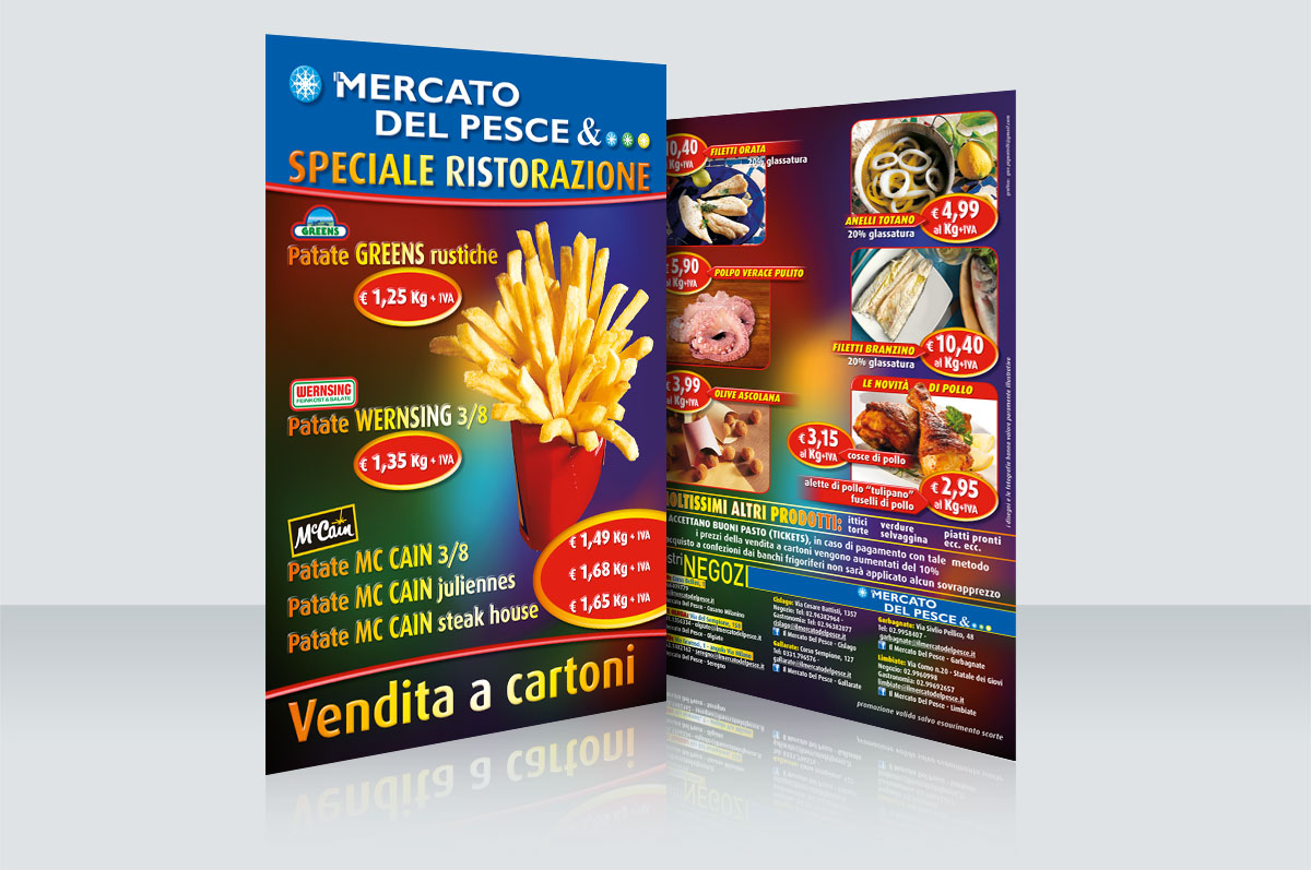 Brochure e Volantini Ristoro