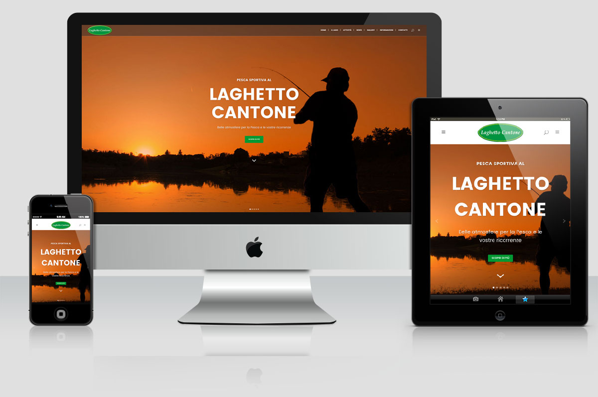 Sito web Laghetto Cantone