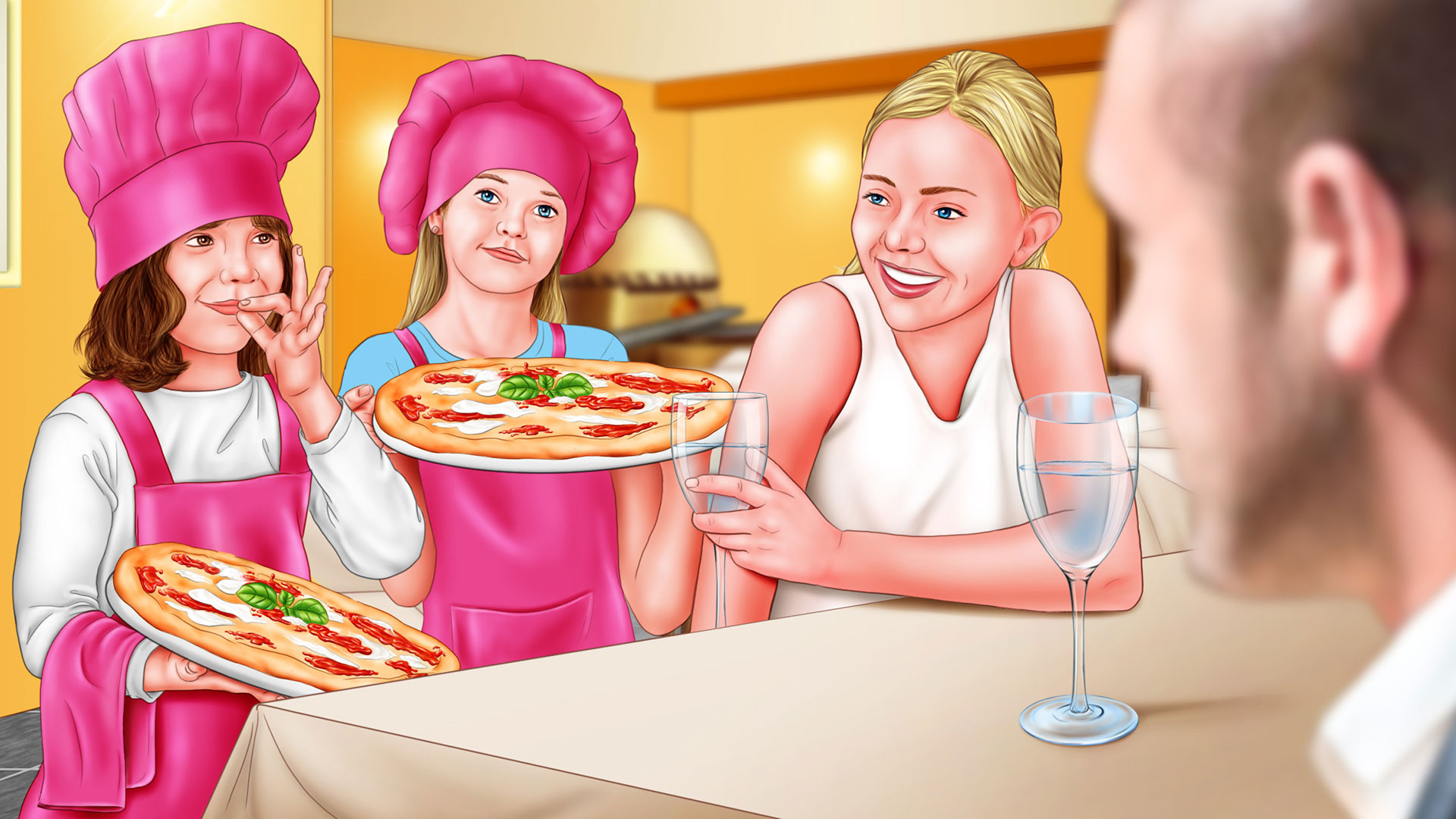 Storyboard Barbie Pizzaiola