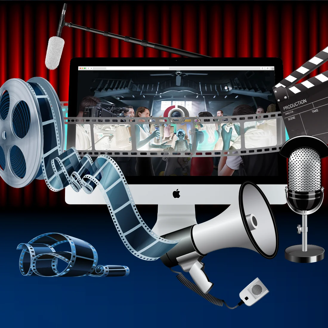 Anteprima della pagina Motion Graphic: composizione di clip video e animazioni realizzate per progetti aziendali, culturali ed eventi